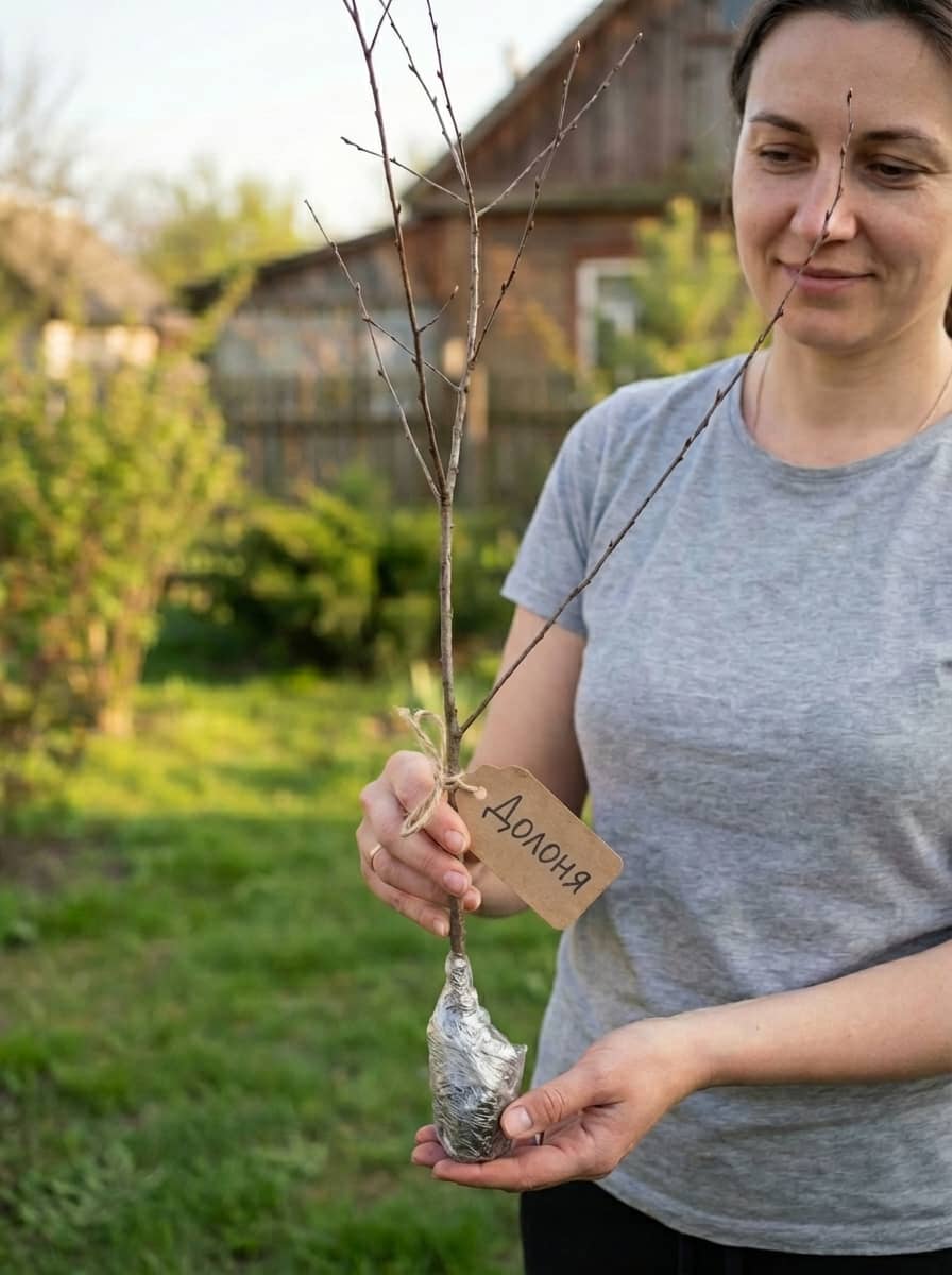 Саджанець черешні Долоня з відкритим корінням